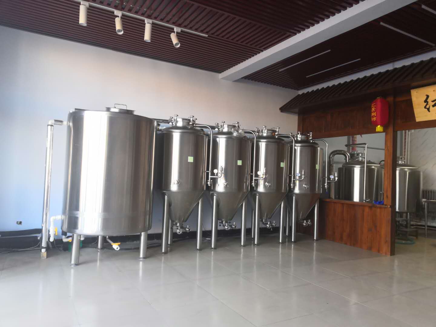 啤酒設備實裝 啤酒設備實裝